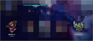 Conta de League of Legends.