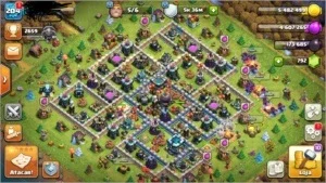 Clash of clans cv 13 bem upado