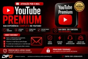 🎬 YouTube Premium | Ativação por E-mail