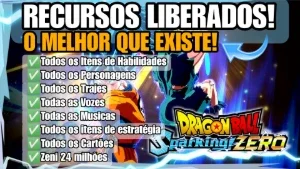 Dragon Ball: Sparking! Zero (PS5) - Habilidade, zeni, trajes