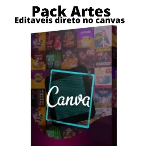 80GB + de 20.000 Arquivos para Você criar Sua Arte No Canvas