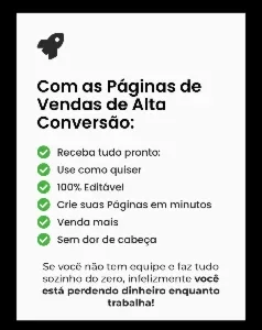 +1.000 Páginas de vendas de Alta conversão!