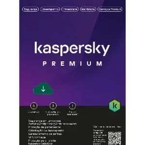 Kaspersky Antivírus Premium, 5 dispositivos, 12 meses
