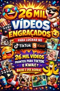 Pack vídeos Virais + 26mil