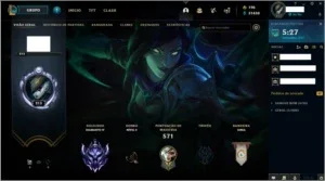 CONTA LEAGUE OF LEGENDS DIAMANTE 4