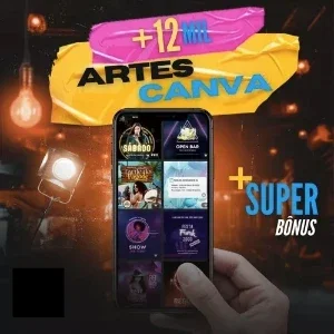 + 12.000 Posts Prontos Para Canva 100% Editaveis + Bônus