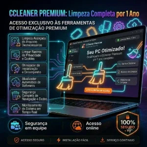 CCleaner Premium por 1 ano para 1 dispositivo