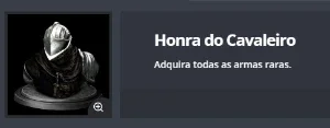 Dark Souls Remastered "Armas" Conquista Honra de Cavaleiro