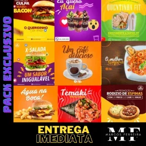67 imagens Editaveis em PSD (Restaurante e Lanchonete)