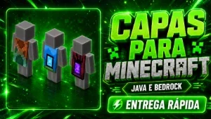 Capa Para Minecraft - Java e Bedrock
