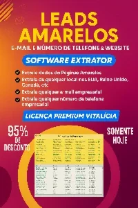 Yellow Leads Extractor – Leads Guiamais 2025 + Gerador
