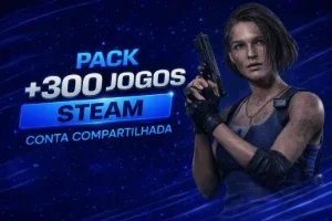 Pack +300 Jogos Steam Conta Compartilhada