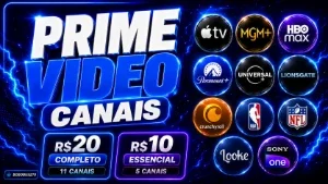 Prime Video | Tela Privada com PIN | Completo ou Essencial