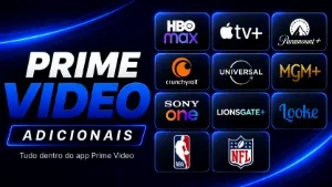 Prime Video + Adicionais | Completo, Essencial e Plus