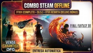Final Fantasy XVl (+ Dlcs) + FFVII Rebirth Steam Offline