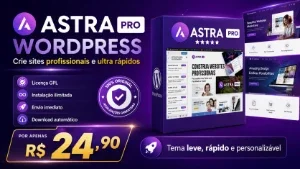 Tema Atualizado Astra Pro Wordpress Premium Licença Vitalíci