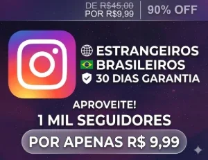 🚀 Suba Seu Perfil! 1.000 Seguidores Por R$ 9,99! 🏆
