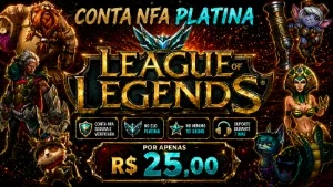 Conta League of Legends NFA Platina 🔷