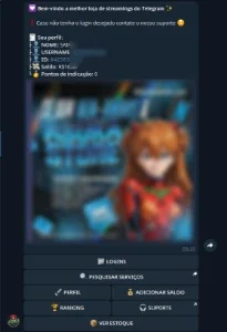Bot Telegram Para Vendas De Logins Pix Auto