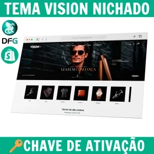 Tema Sabino Vision Nichado Shopify + Chave de Ativação
