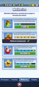 Vende-se conta subway surf