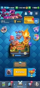 Conta clash royale 9 anos