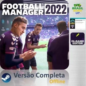 Football Manager 2022 + Editor  + Brasil Mundi UP