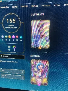 Conta Lol 151 Champs 155 Skins Sendo 7 Vitoriosas ,Email/On