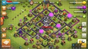 Conta clash of clan nivel 9