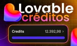 Lovable Créditos - 300 Créditos Lovable Direto Em Sua Conta
