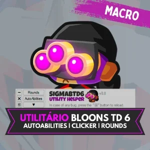 Utilitário para Bloons TD6: Auto Abilities/Clicker/Rounds