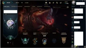 Vendo conta platina com 60 skins e com quase todos campeões
