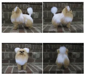 Receita em PDF - Cachorro Lulu da Pomerania Amigurumi