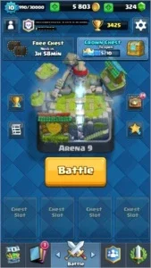 Conta Clash Royale - Nivel 10 - Arena Lendária