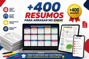 📚 +400 Resumos ENEM Prontos Para Gabaritar 🚀