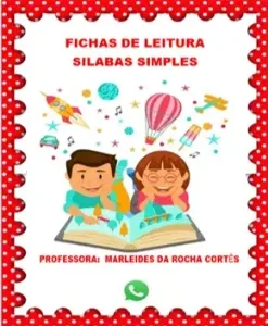 36 Fichas de Leitura Silabas Simples em PDF