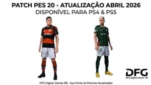 Patch Premium PES 20 – Atualização Abril/2026 – PS4/PS5