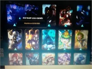 Conta LOL 188 SKINS SÓ QUALIDADE