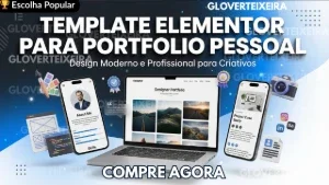 Templates Elementor para Portfólio Pessoal