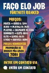 Faço Elo Job - Fortnite Ranked Suba De Elo Rápido, Seguro