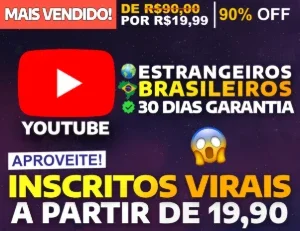 [Promoção] 50 Inscritos Youtube por apenas R$ 9,99