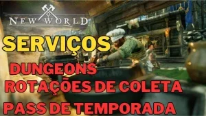 NEW WORLD - Serviços De Passe De Temporada - Rotações - Dgs+