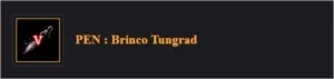 Tungrad Pen