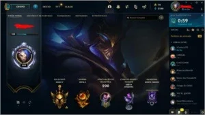 Conta de LOL 140+ SKINS