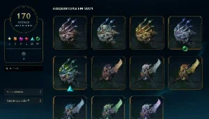 Conta LOL Parada Ex Diamante 1097 Skins Todas Ultimate