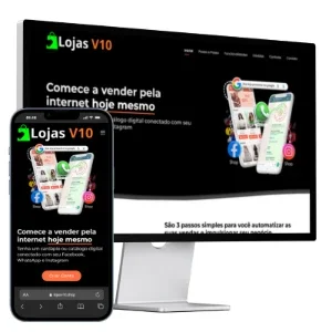 Script e Fonte – Sistema de Catálogo Digital Multi Lojas