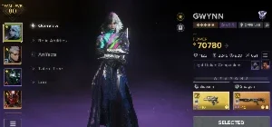 Conta Destiny Rising Top 100 LATAM Gwynn C1 70k Ning C4 68k