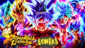 Conta Dragon Ball Legends lvl 100 50k cristais campanha 100%