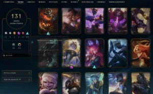 Conta Lol 131 Skins Ouro 4