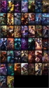 conta Platina 5, quase todos os campeões 9 pg de runas